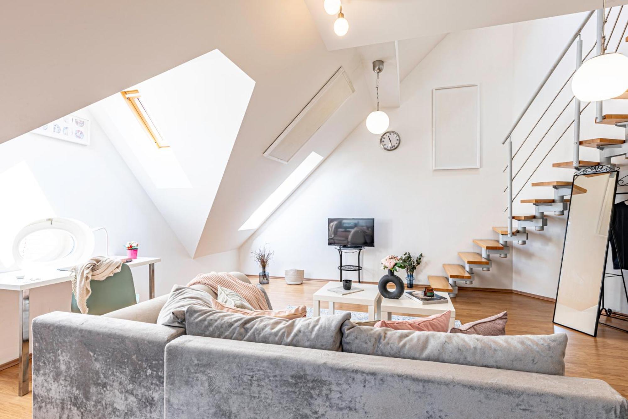 Prague Days - Terrace - Stunning View - Duplex Appartement Buitenkant foto